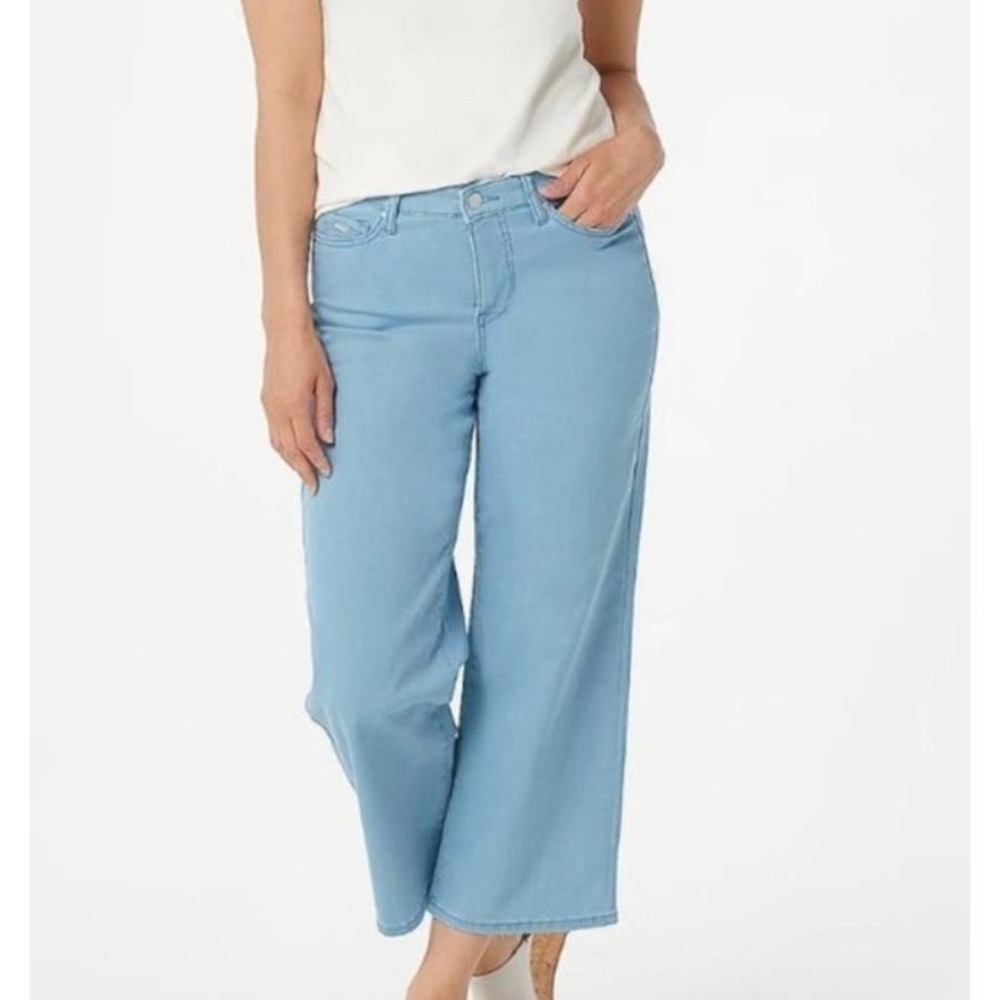 Isaac Mizrahi Live! True Denim Cropped Colored Acid Wash Jeans High Rise 12P